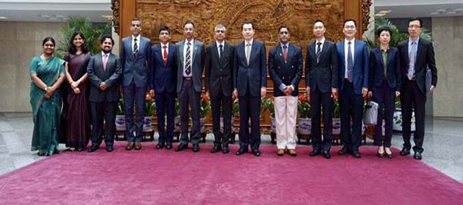 2nd India-China Maritime Affairs Dialogue; 13 July 2018, Beijing