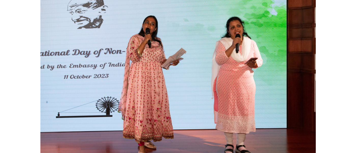  Commemorating the International Day of Non-Violence at New Delhi Hall, SCO secretariat