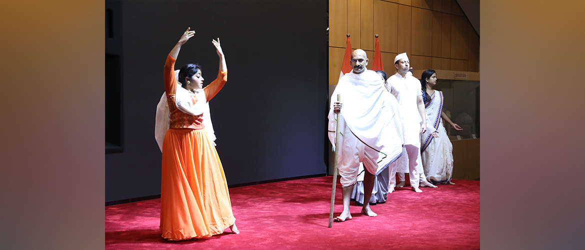  Gandhi Jayanti Celebrations -2nd October 2022 at Jintai Art Museum.