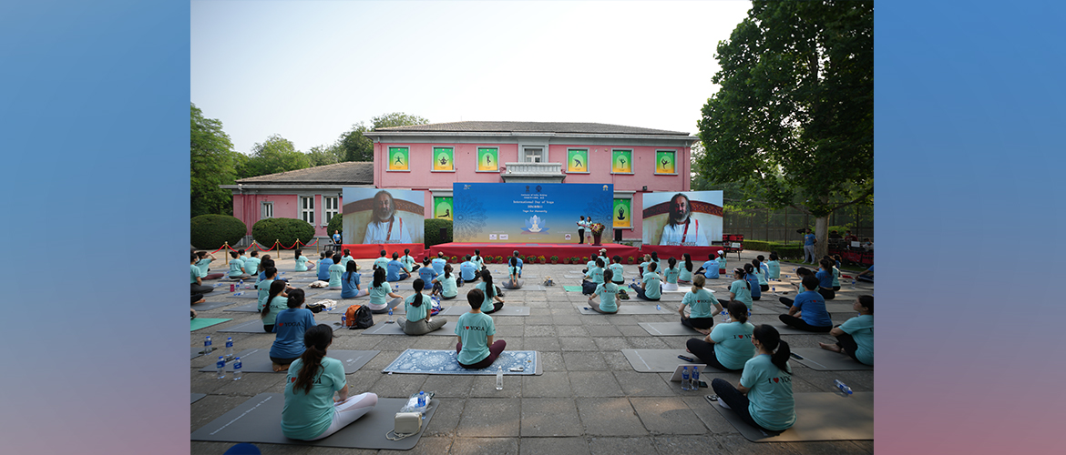  "International Day of Yoga" celebrations at India House, Beijing on 18th June 2022